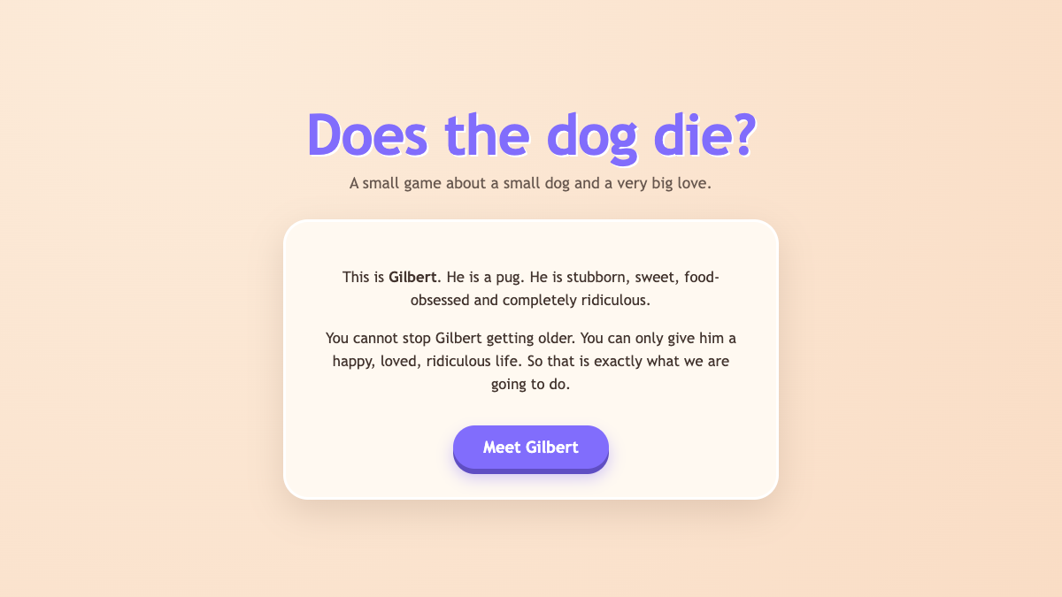 Thumbnail for Does the dog die?